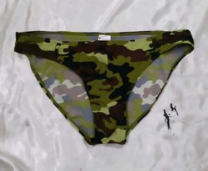 Camouflage Print Bikini panty