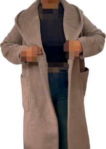 Cozy Beige Longline Coat