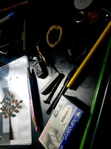 Assorted Desk and Craft Supplies
