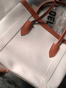 White Tote Bag