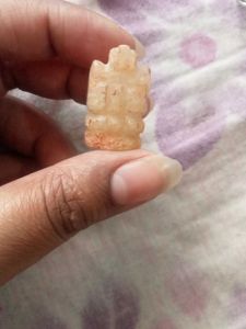 vintage citrine and aventurine Ganesh