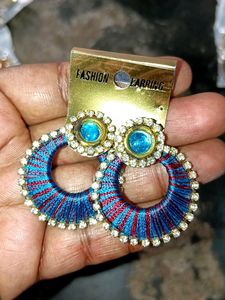 Bohemian Silk Thread Earrings