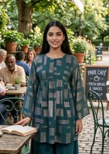 all about you kimono plazzo Kurta Set