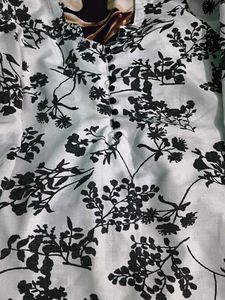Chic Floral Print Kurta