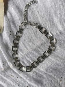 Silver Heart Earrings &amp; Bracelet Set