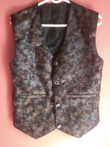 Stylish Men's Brocade Vest