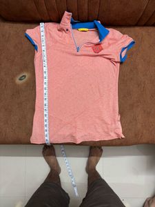 Stylish Pink Polo T-Shirt