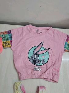 Bundle of 6 girls tshirts: Cute Unicorn &amp; Floral O