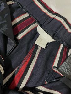 H&amp;M Striped Wide-Leg Pants