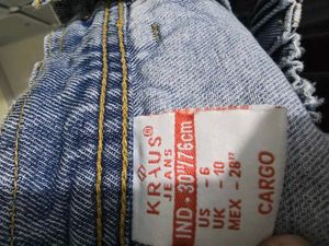 Original Kraus  Denim Cargo Jeans
