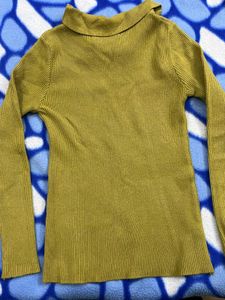 NAIN Collared Knit Top