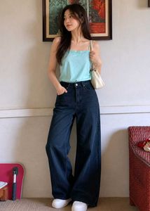 Dark Wash Wide Leg Jeans