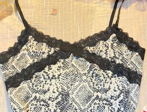 Camisole  Top with Lace Trim