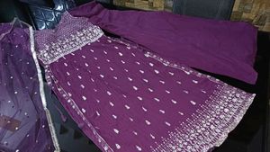 Elegant Purple Kurta Set