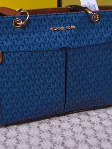 Michael Kors Pocket Tote Bag Denim y💙