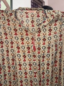 Printed Cotton Kurta