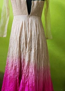 Ombre Western Gown