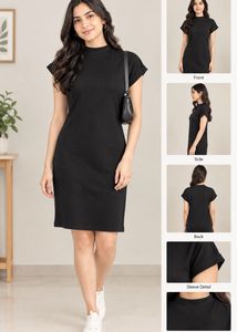 Classic Black Sheath Dress