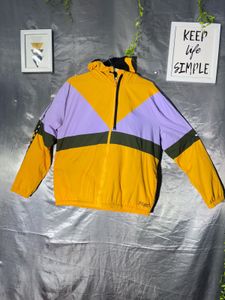 PINK Colorblock Windbreaker Jacket