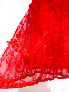 🎀Vibrant Red Lehenga Choli Set🎀