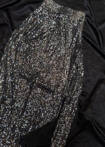 Sparkling Sequin Maxi Skirt-size -medium /large