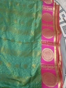 Elegant Silk Blend Saree