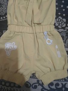 Cute Baby Girl Romper with Bow