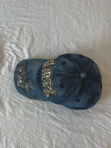 Sparkling Denim Baseball Cap