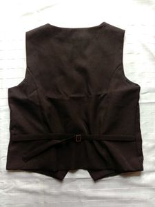Black Blazer Vest