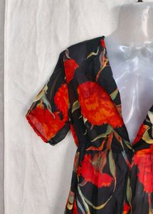 FLORAL PRINT DRESS