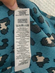 Dorothy Perkins Blue Animal Print Sheath Dress