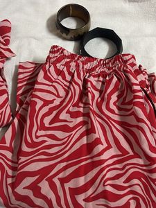 Trendy Zebra Print Co-ord Set