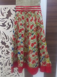 Floral Print Kurta Set With Dupatta