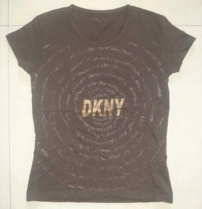 🤎 Authentic DKNY Dark Mocha Tee — Rare-to-Find