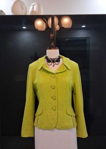 Vibrant Chartreuse Blazer