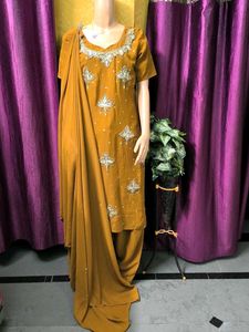 Dress Nawratri Offer Shirt Shalwar Dupatta Zardozi