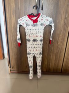 Cozy Snowflake Footie Pajamas ( new piece)