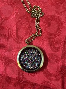 Box Pendant Necklace