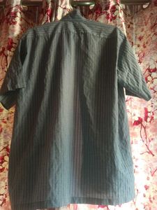 Men's Striped Short Sleeve Shirt