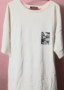 Back Print Tshirt Dress