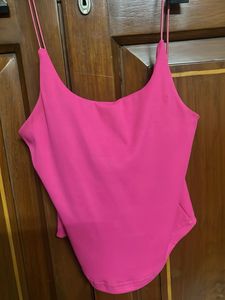 Hot Pink Spaghetti Strap Top