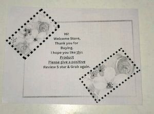 15 Labels great rating with flower design