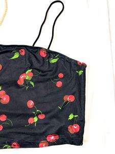 “SHEIN” CROP TOP 🍒