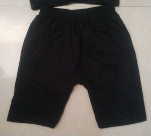 Kids' Black Tank Top &amp; Shorts Set