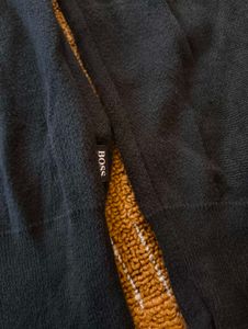 HUGO BOSS SWEATSHIRT BLACK