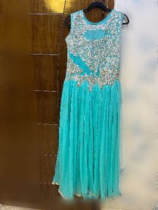 Gown with duppata.Defect on last picture