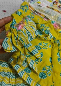 Beautiful Yellow Kurta Set