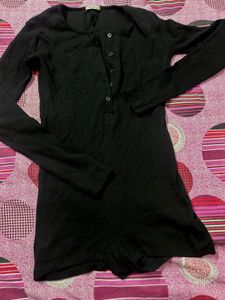 black playsuit