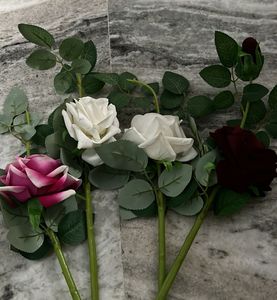 Artifical Pack Of 4 Rose Flowers