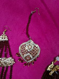 Bridal Jadau jewellery set
